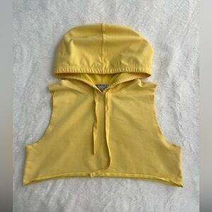 Forever 21 Sunny Yellow Hooded Top